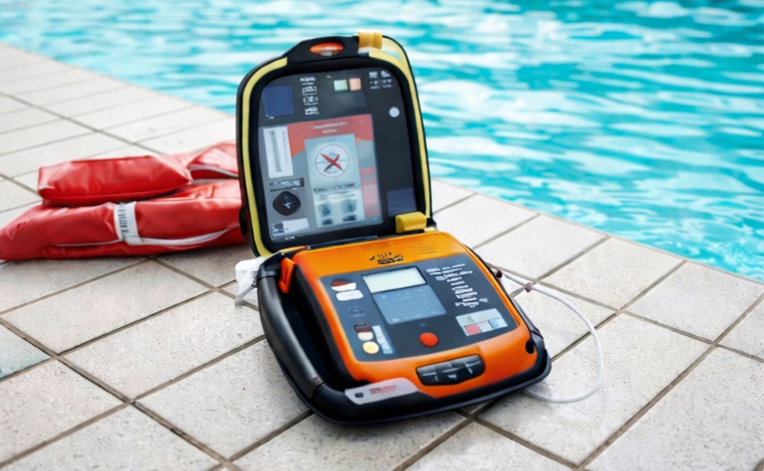 Bildplatzhalter für AED-Training am Wasser