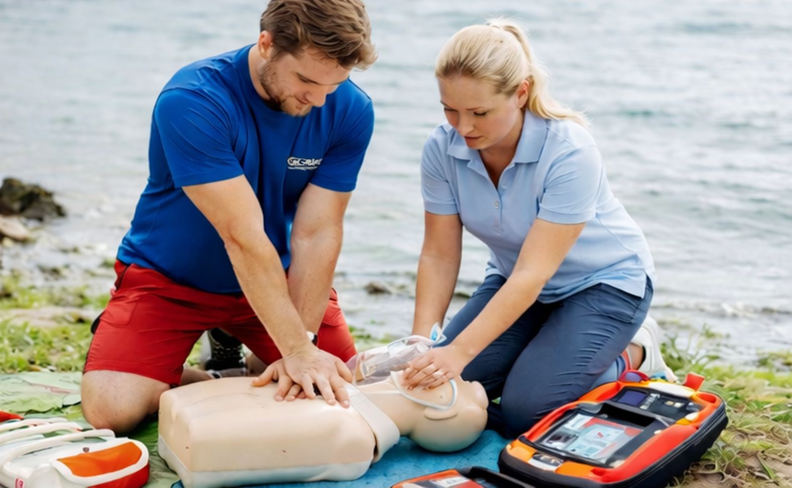 Bildplatzhalter für Erste-Hilfe-Schulung am Wasser