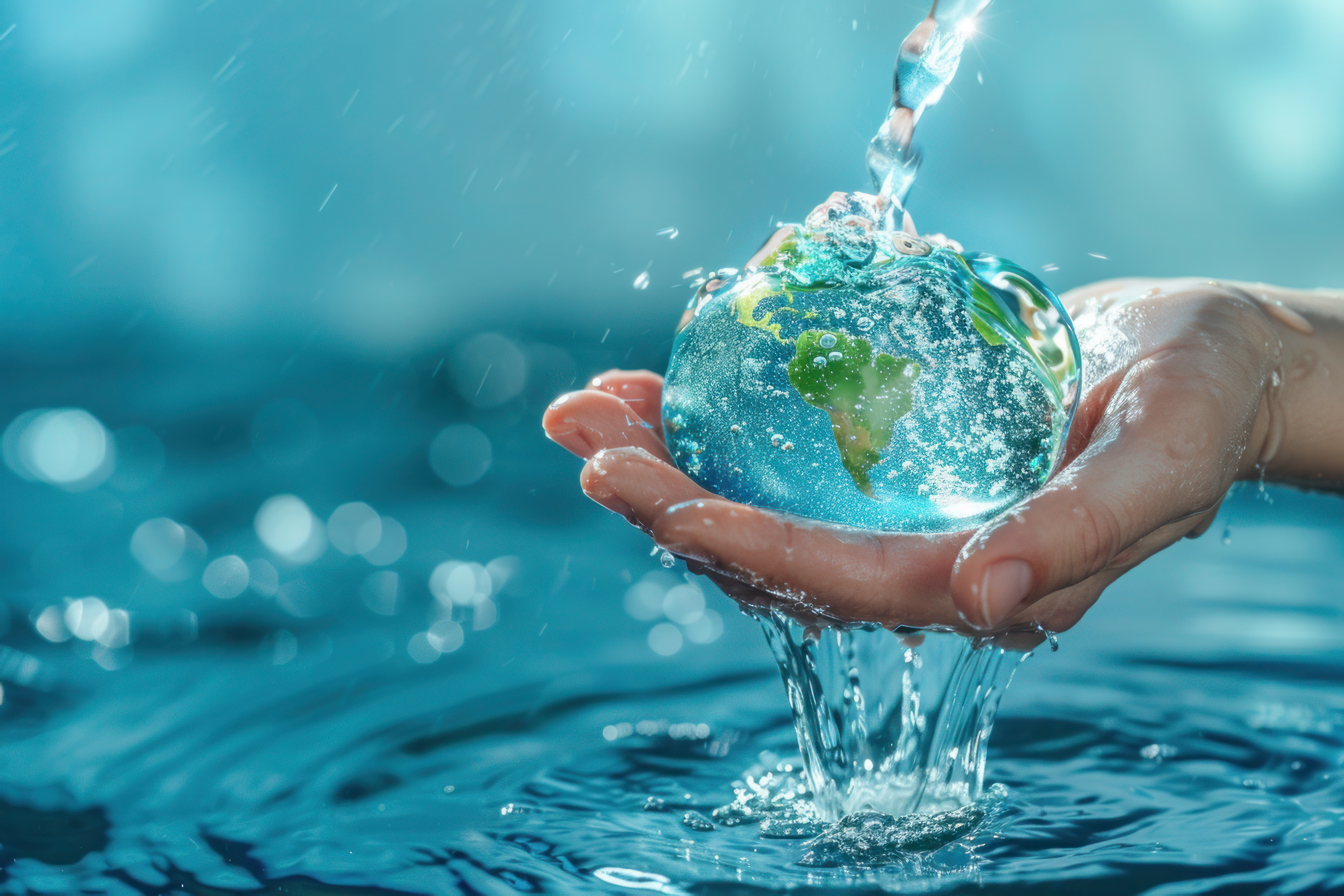 See in ruhiger Natur